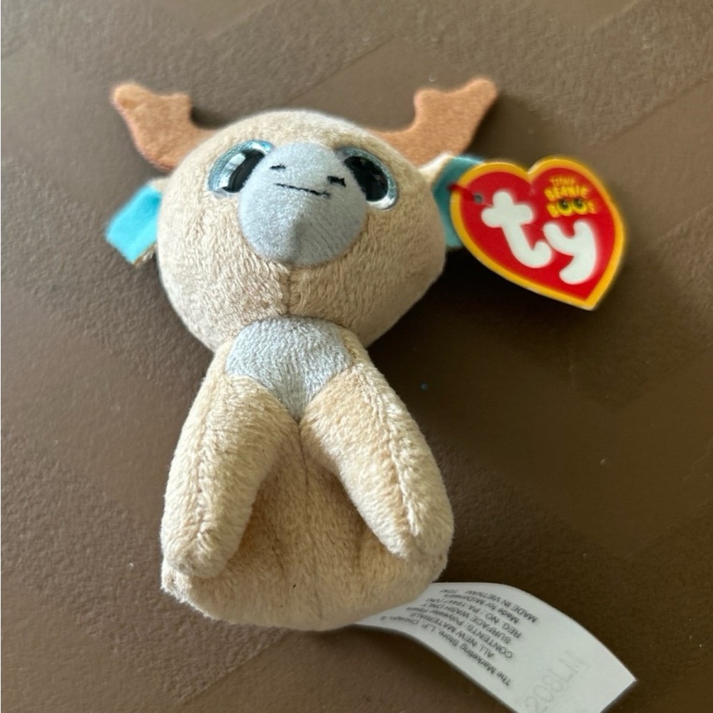 McDonald's Happy Meal toy Ty Teenie Beanie Boo's #12 Glitzy the Reindeer '21